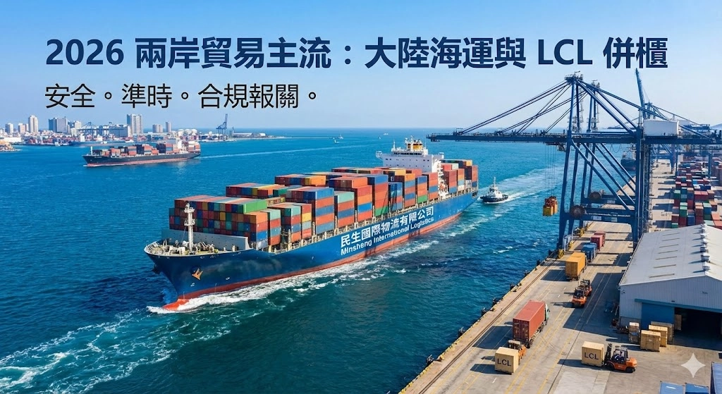 海運,大陸海運,LCL 海運