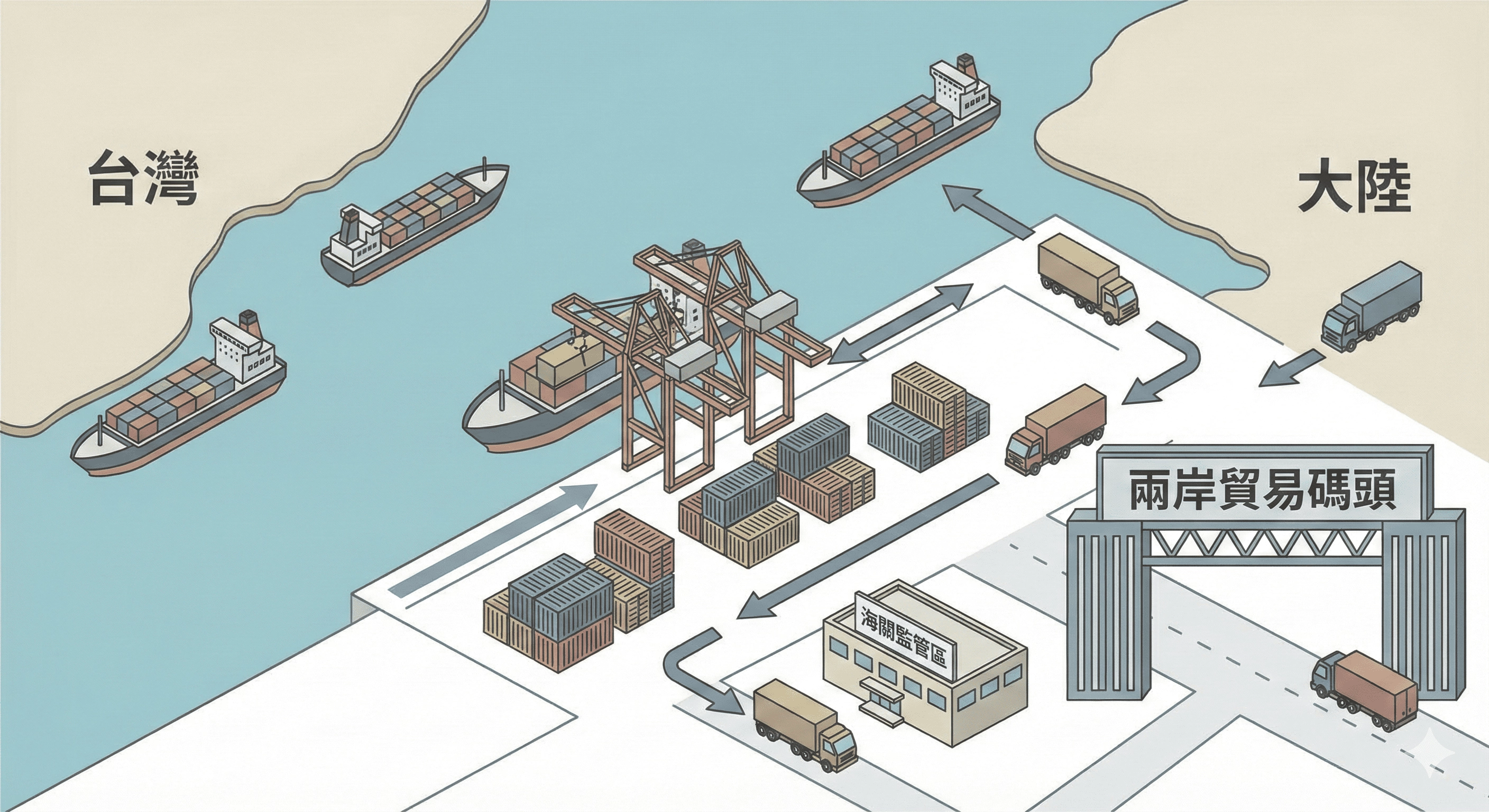 兩岸物流,報關費用,兩岸貿易