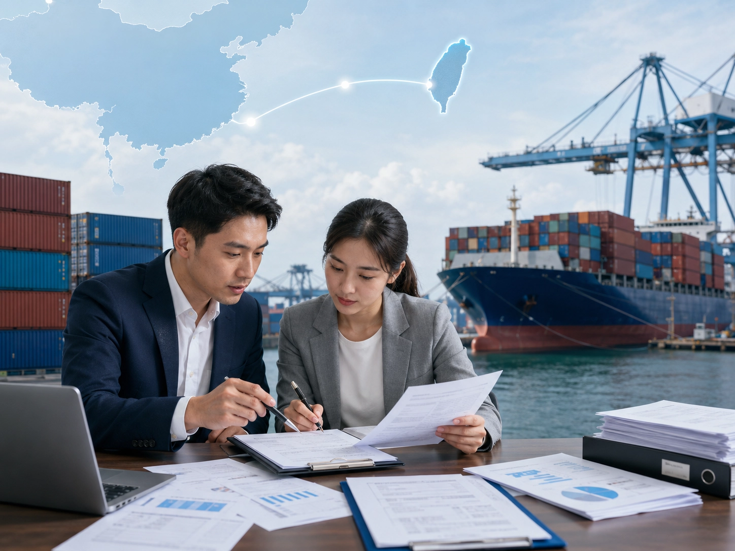 2026 台灣寄大陸 B2B 出口全攻略：民生分享報關名義與稅費規劃