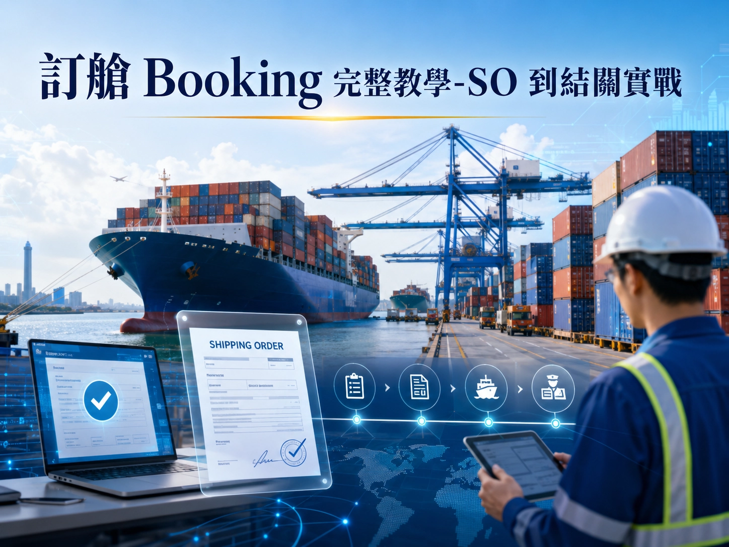 Maritime logistics workflow tutorial