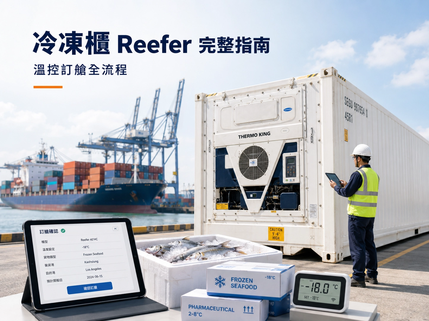 Reefer logistics guide in action
