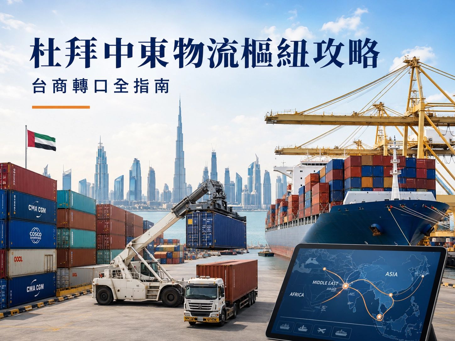 dubai middle east logistics hub guide for taiwanese businesses