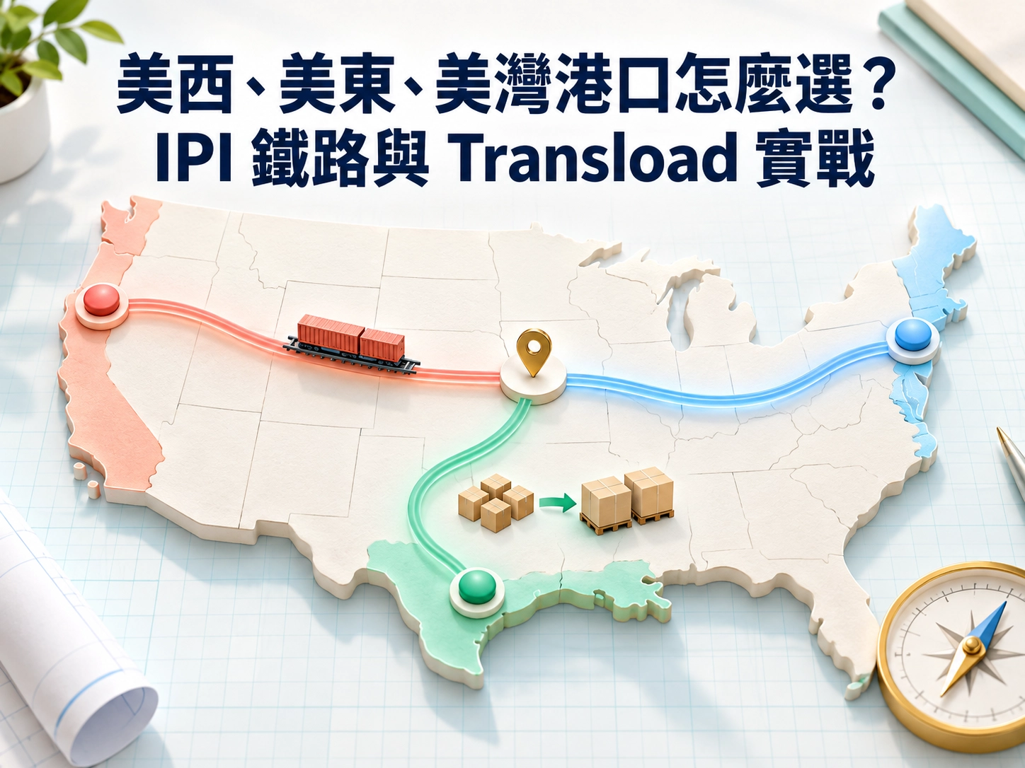 us port selection ipi rail transload